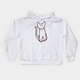 Red Cat Kids Hoodie